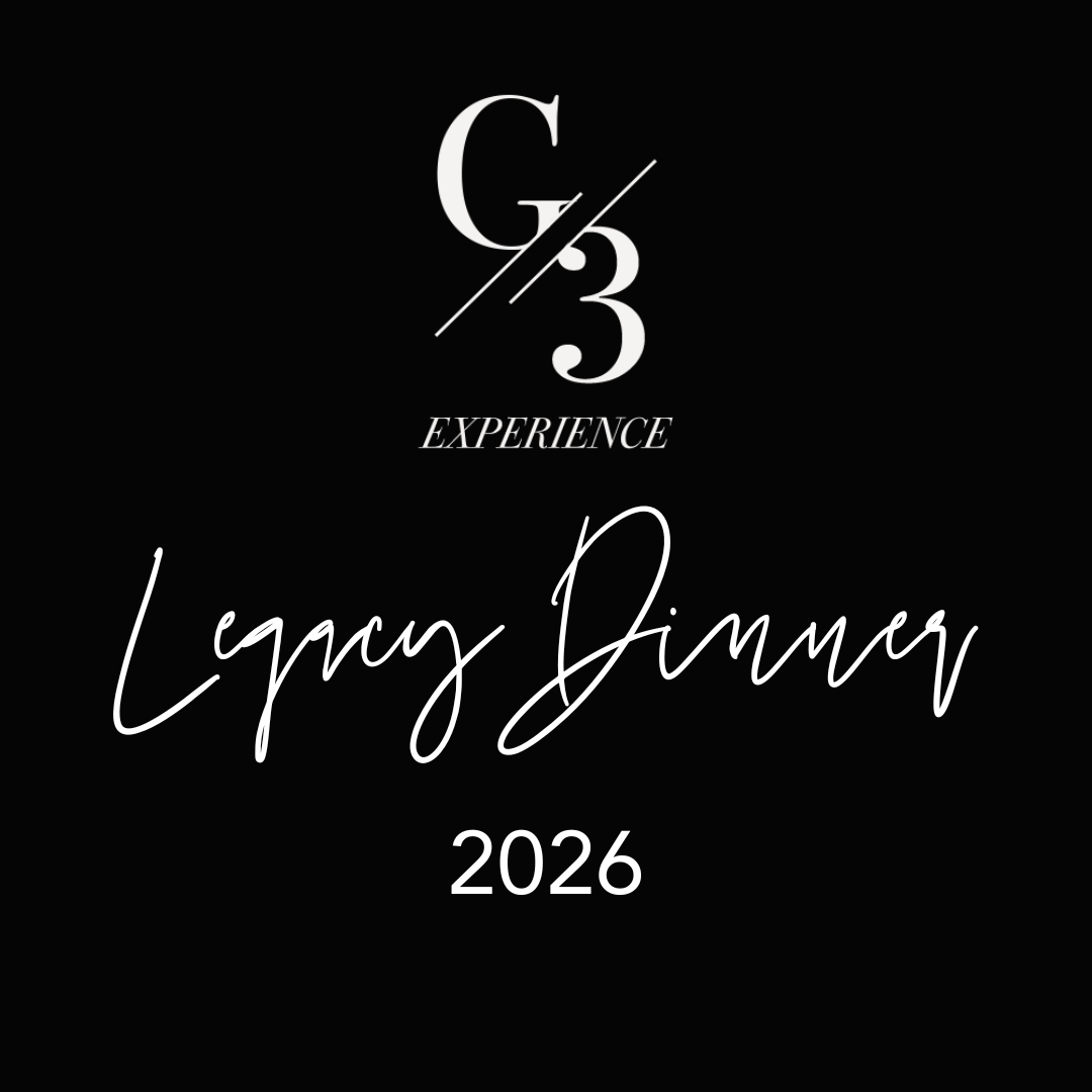 G3 Experience Legacy Dinner 2026 - logo